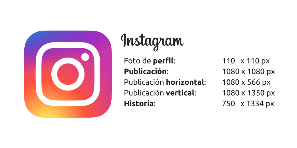 tamaño imágenes instagram