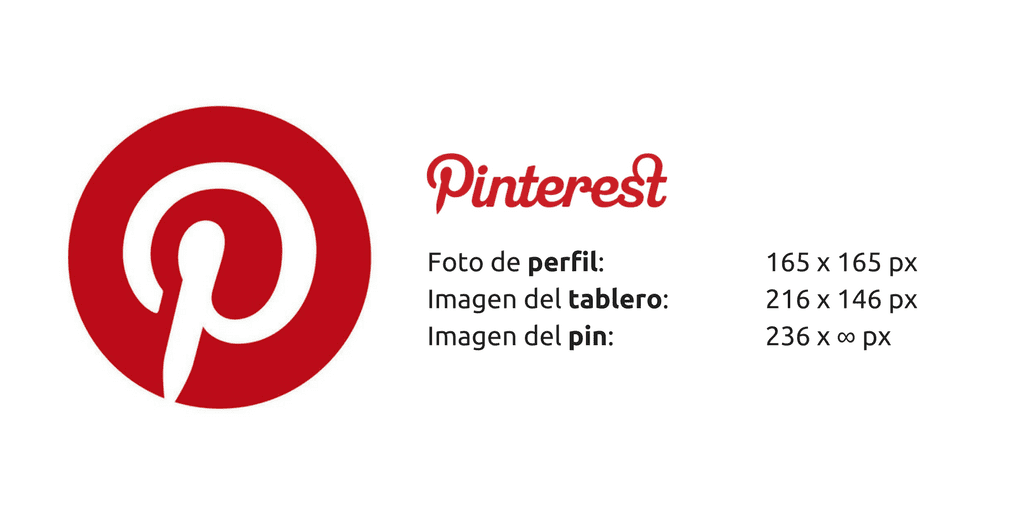 tamaño imágenes pinterest