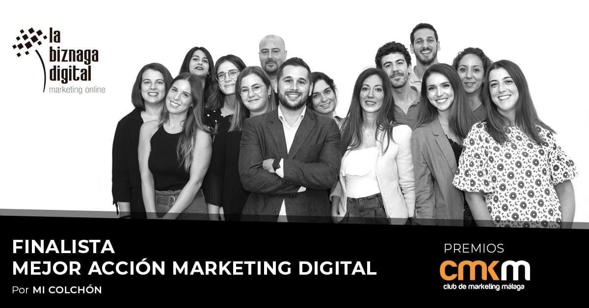 la biznaga agencia de marketing del grupo solbyte finalista en los premios del club de marketing